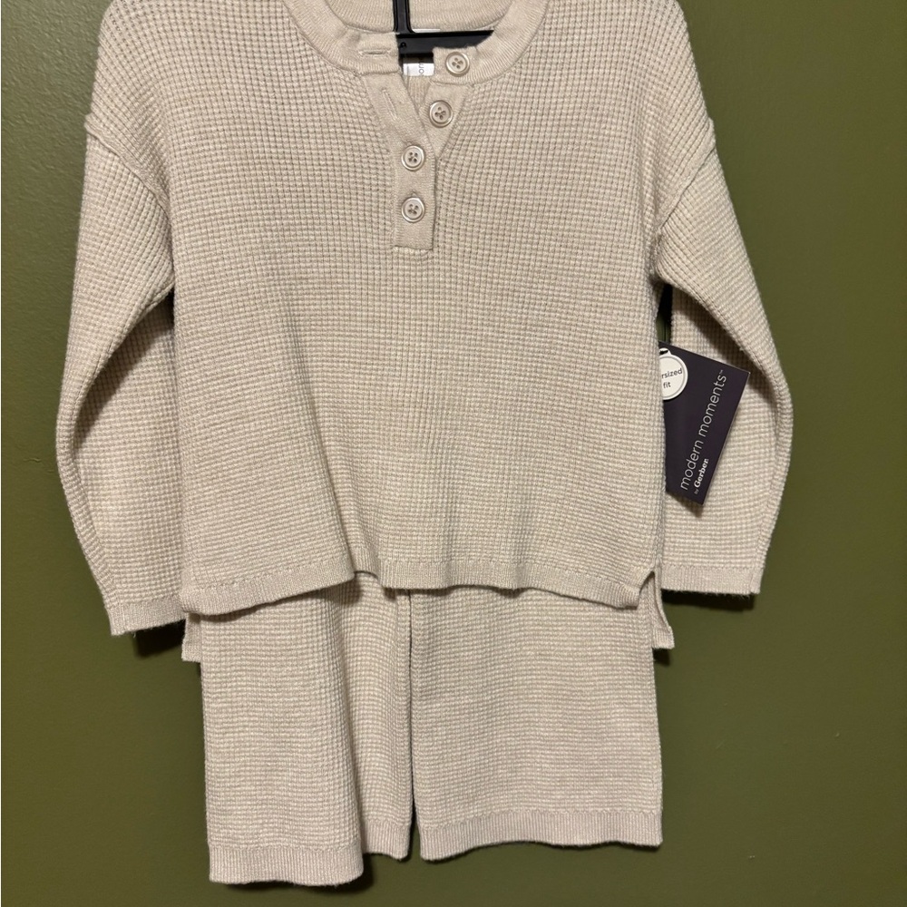 Gerber Cream Kids Sweater Set